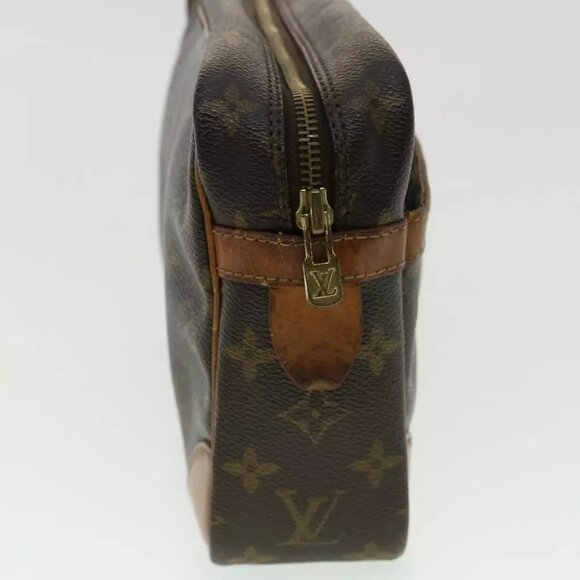 LOUIS VUITTON Monogram Compiegne 28 Clutch Bag M51845 LV Auth tp463 - Picture 4 of 16